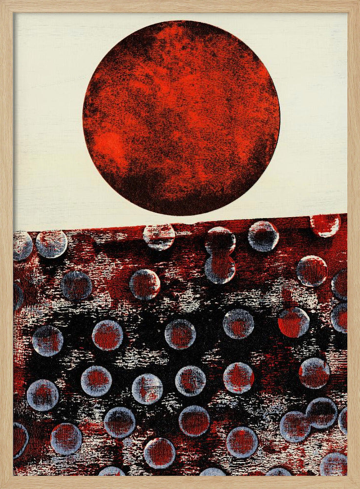 Abstract Artwork With Geometric Composition | Poster