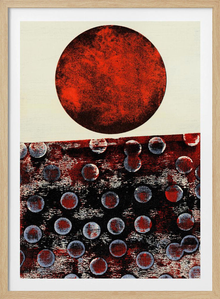 Abstract Artwork With Geometric Composition | Poster