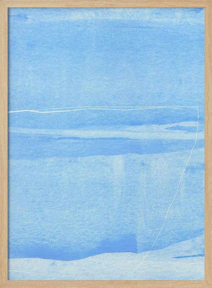 Cool Azure Horizons | Poster