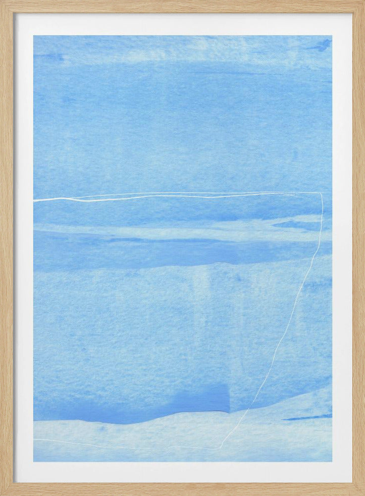 Cool Azure Horizons | Poster