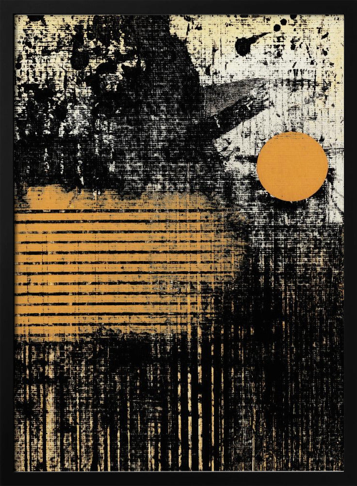 Brushstrokes With Textured Patterns | Poster