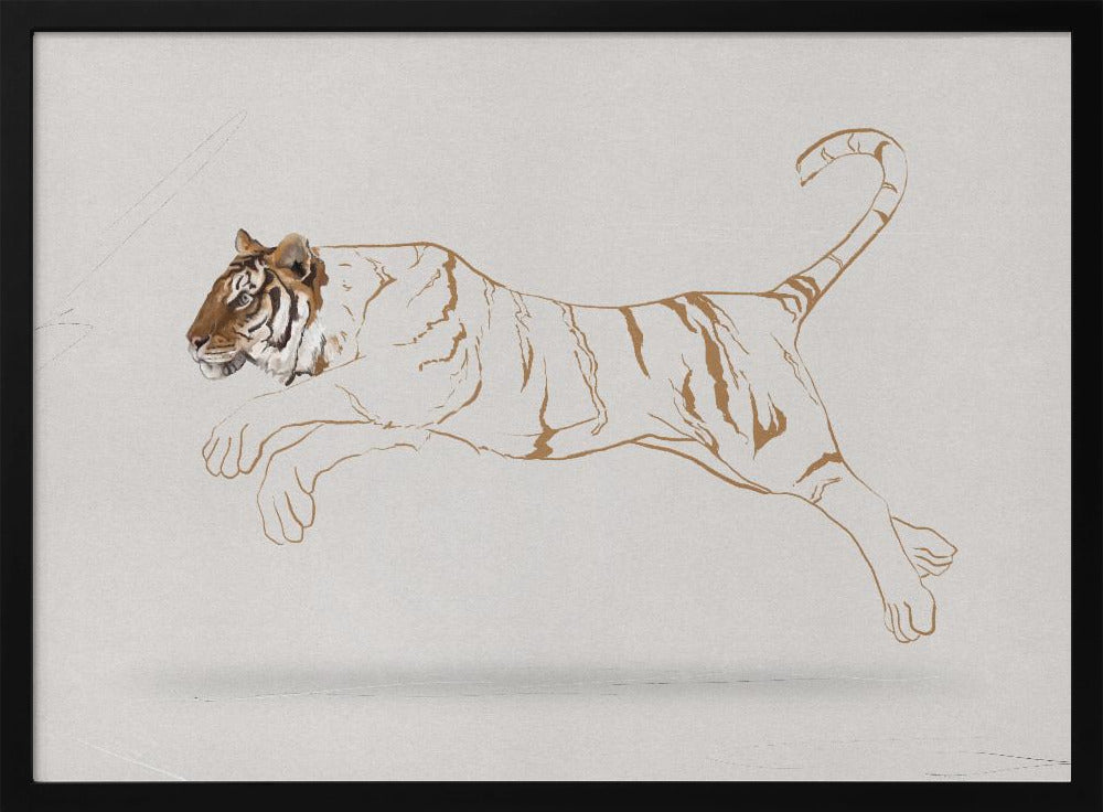 Friday Morning No.I (lines) | Poster