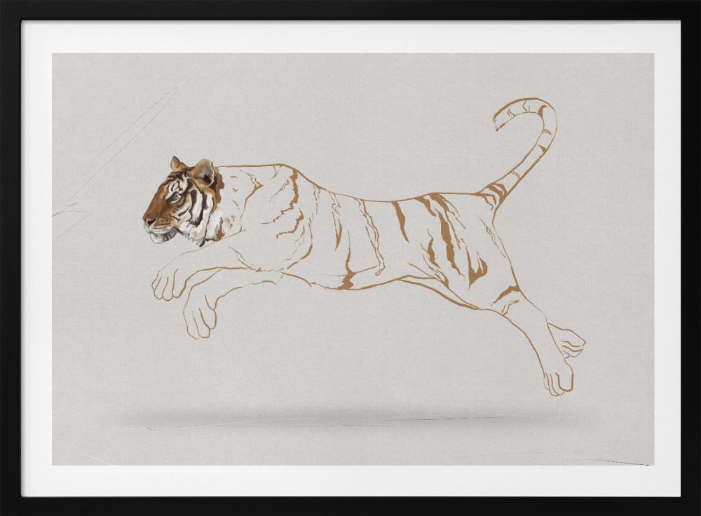 Friday Morning No.I (lines) | Poster