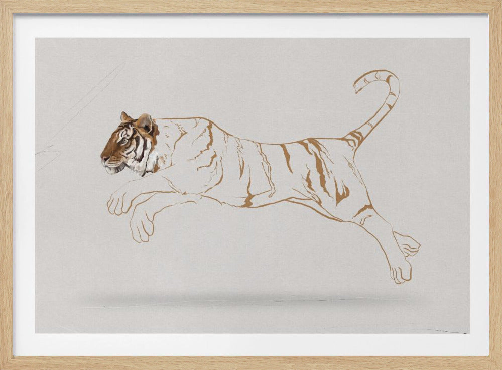 Friday Morning No.I (lines) | Poster