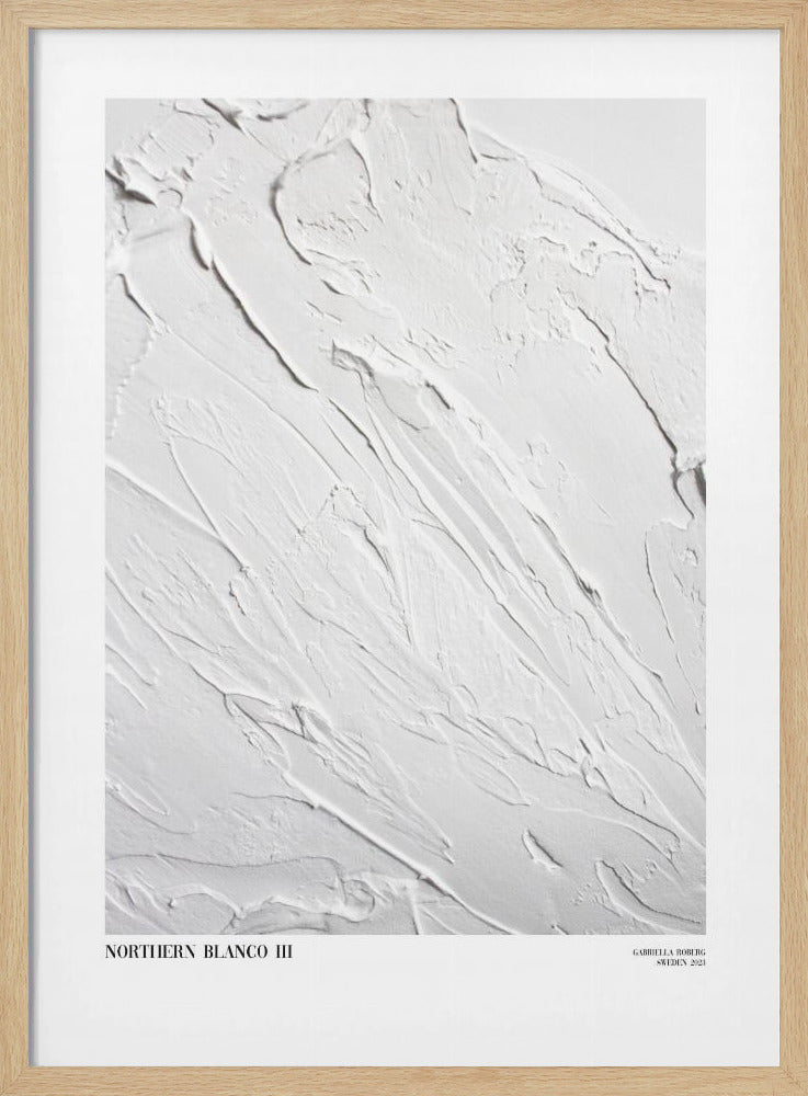 Northern Blanco No.III | Poster