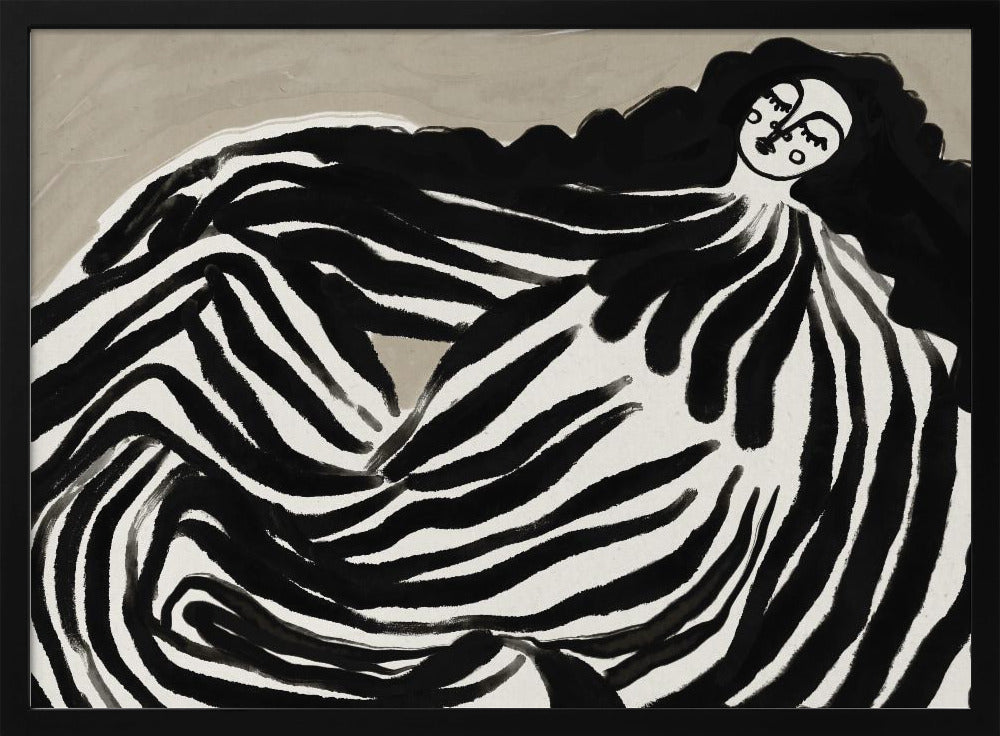 Monochrome Waves | Poster