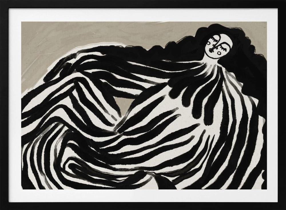 Monochrome Waves | Poster