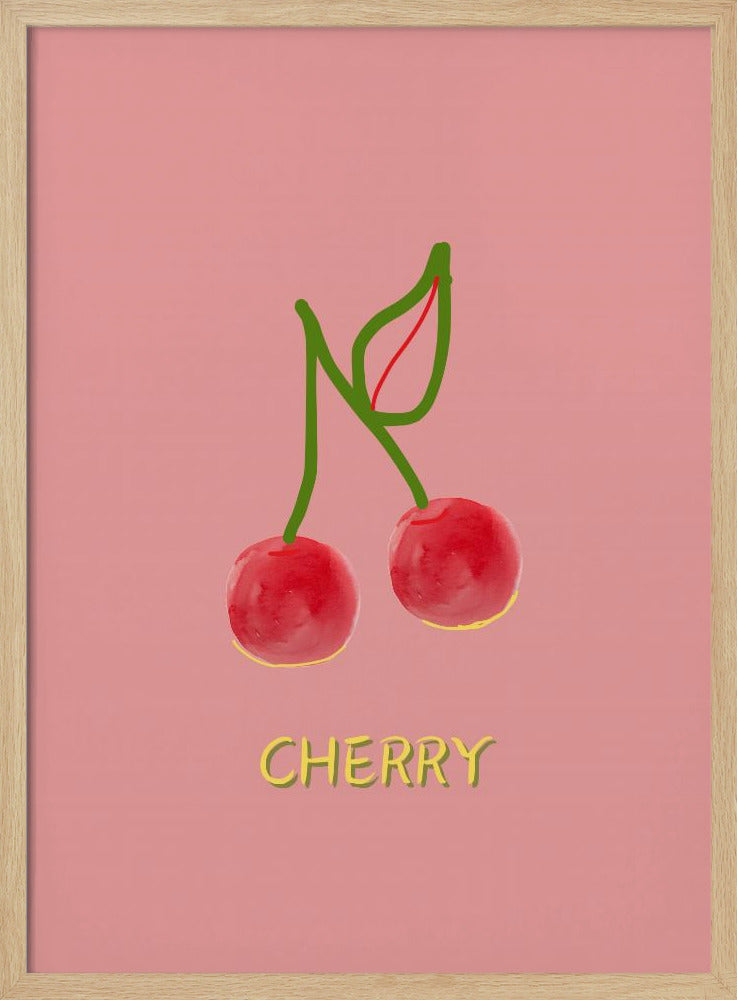 Cherry in Pink | Poster