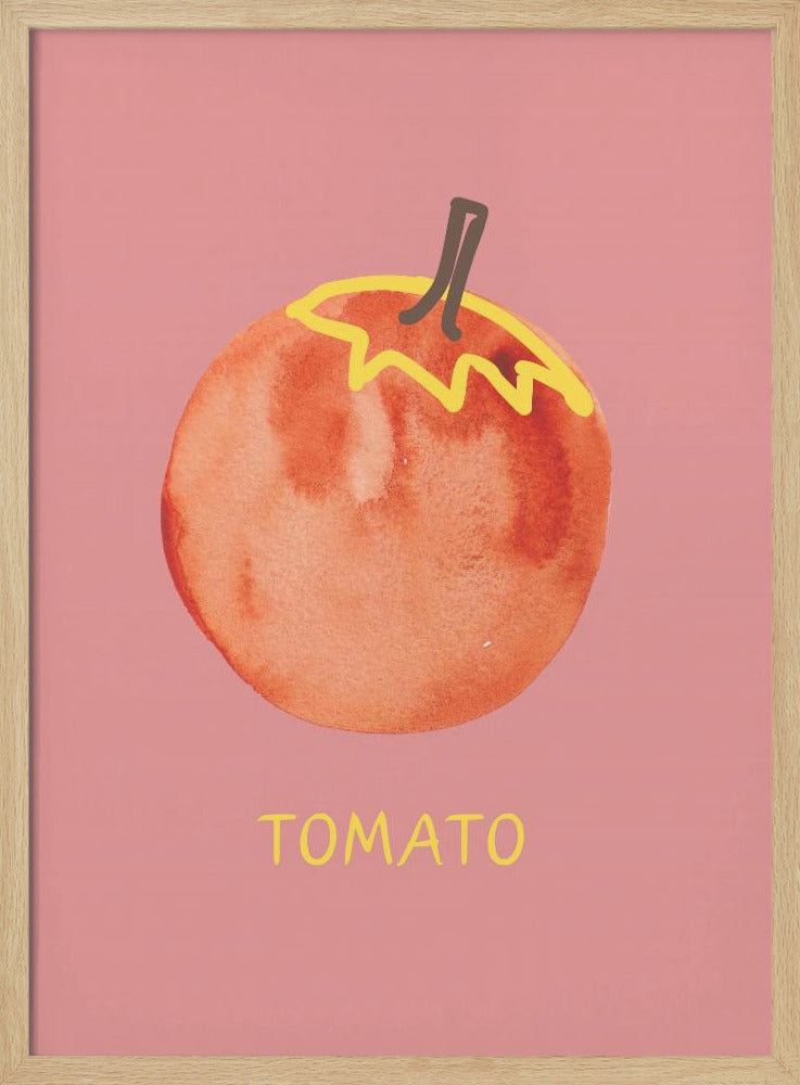 Tomato in Pink | Poster