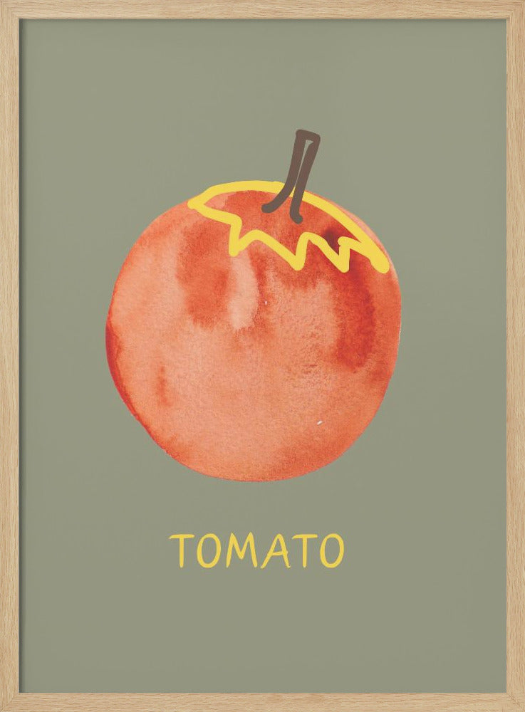 Tomato in Green | Poster