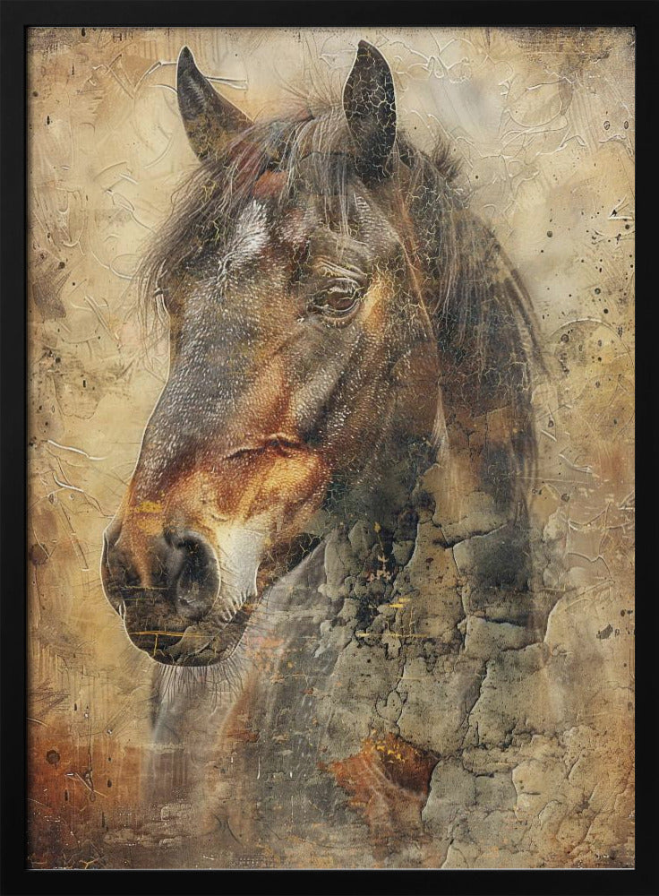 Horse Illustration 09 | Poster