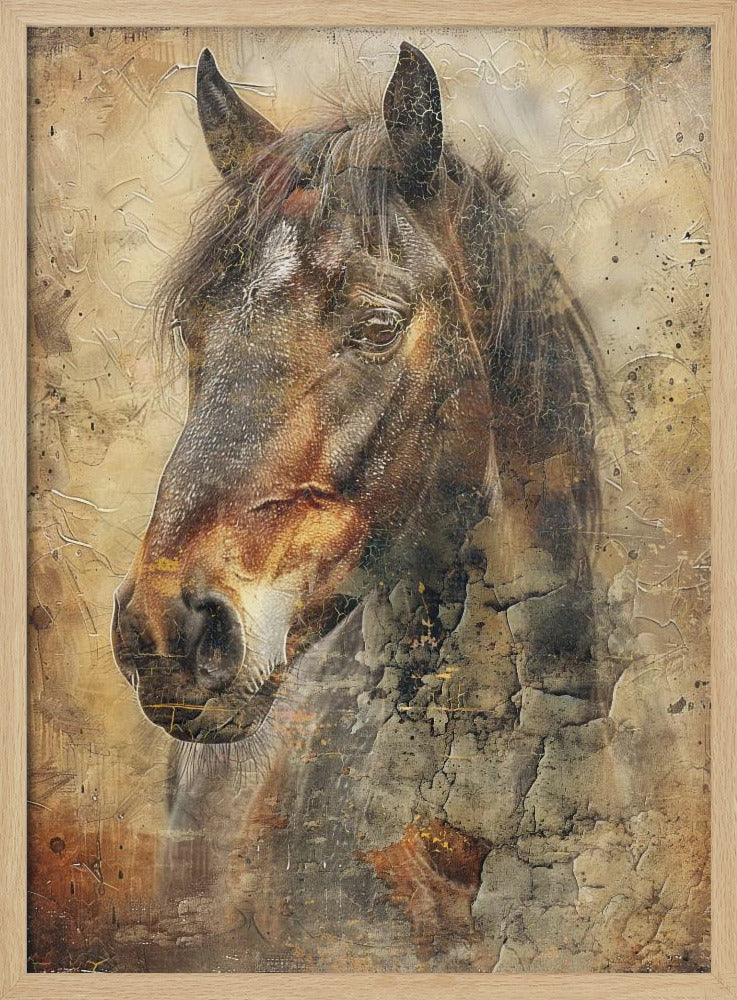 Horse Illustration 09 | Poster