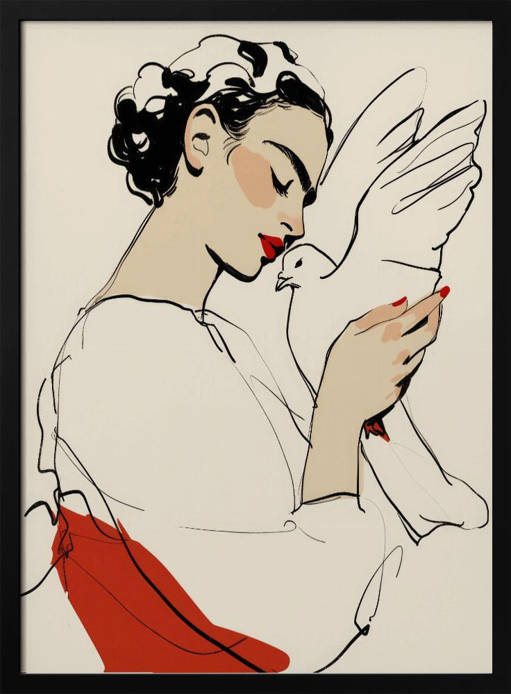 Dove Embrace | Poster