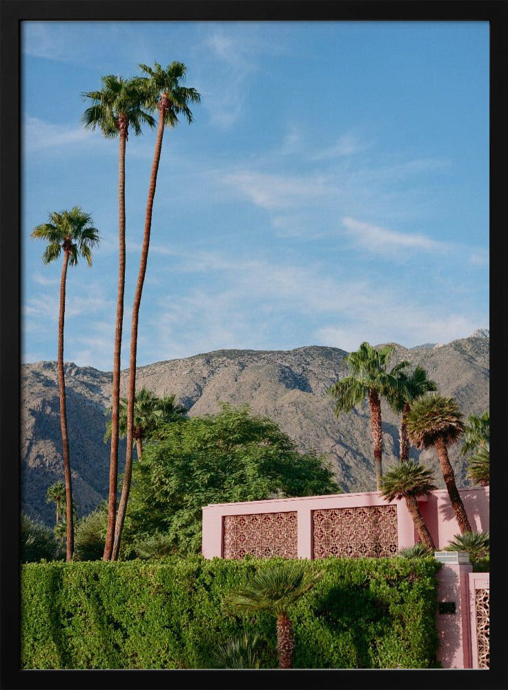 Palm Springs Pink House | Poster