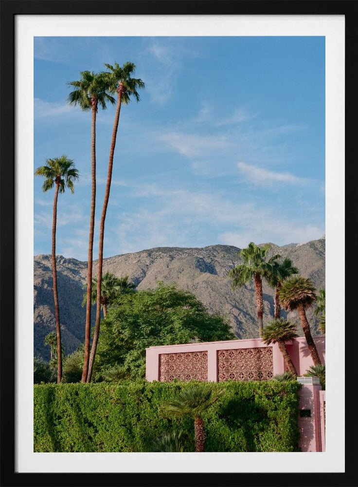 Palm Springs Pink House | Poster