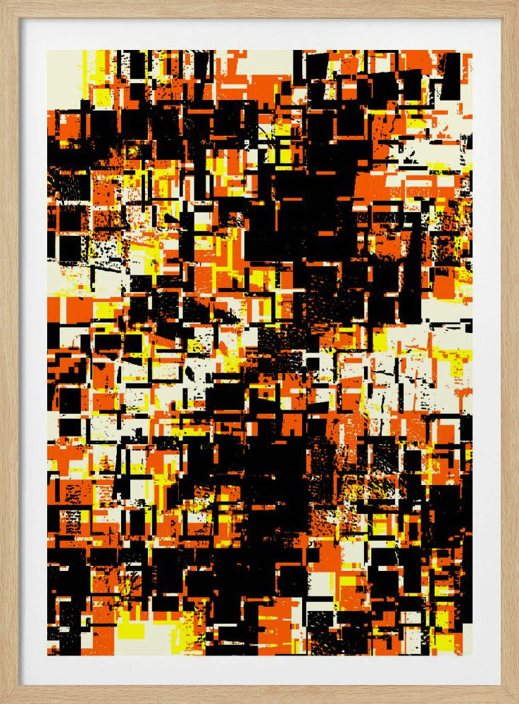 Colorful Geometric Blocks | Poster