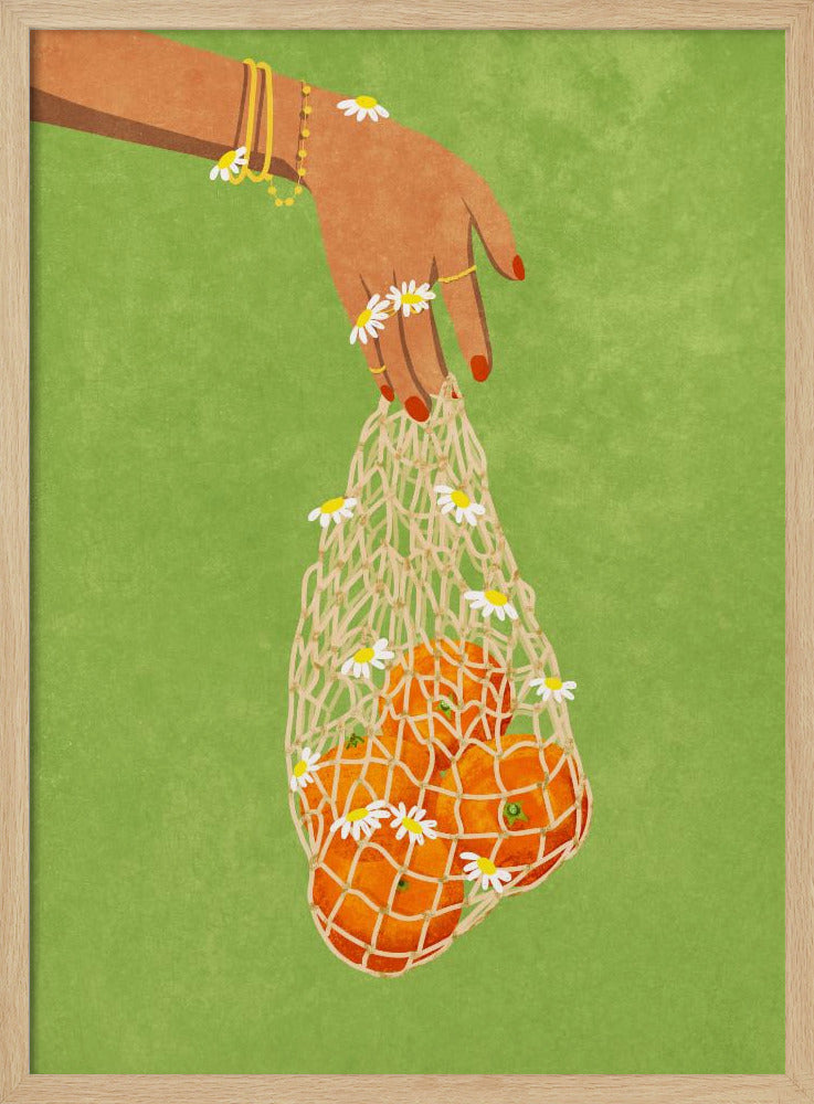 Fresh Oranges | Poster