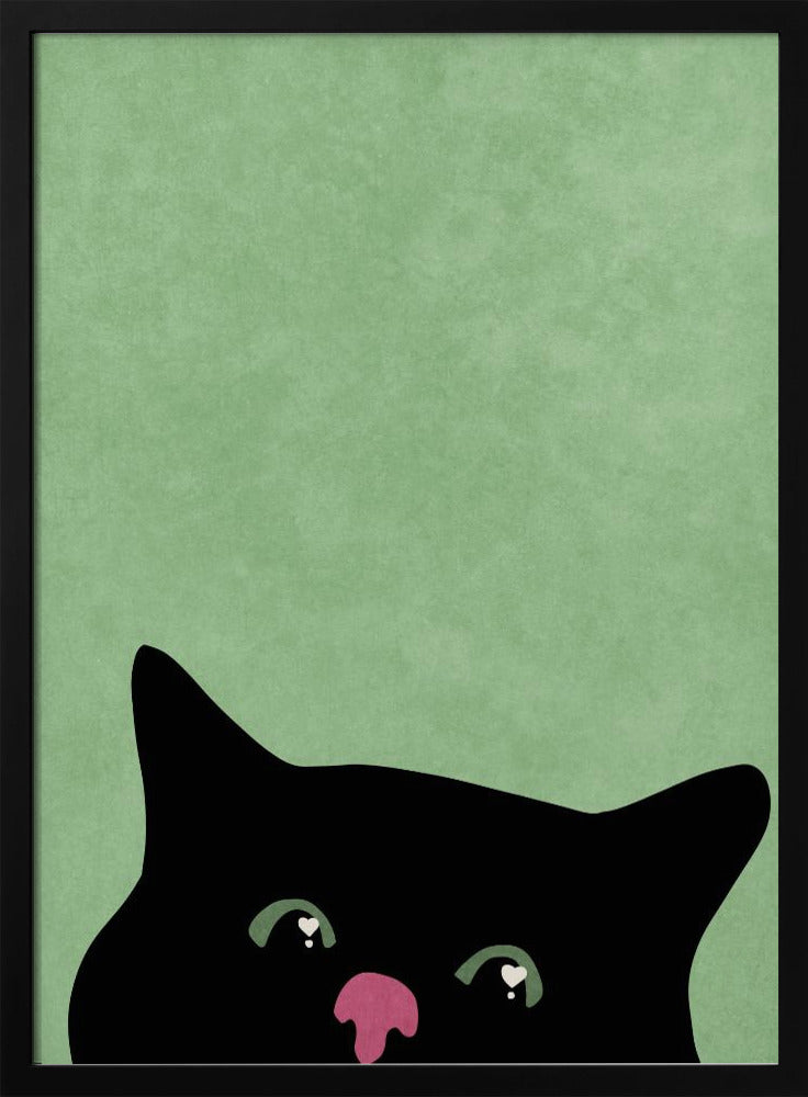 Curious cat | Poster