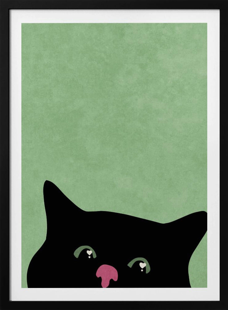 Curious cat | Poster