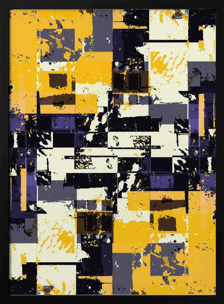 Geometric Shapes And Bold Colors | Poster