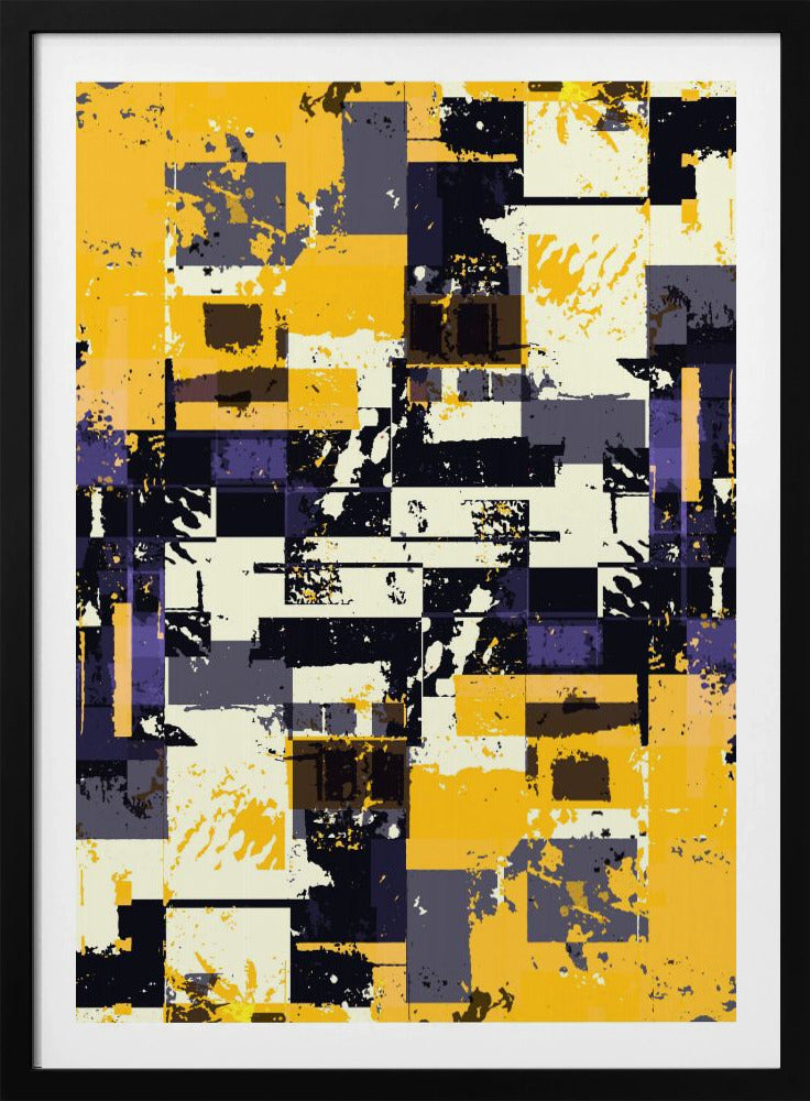 Geometric Shapes And Bold Colors | Poster