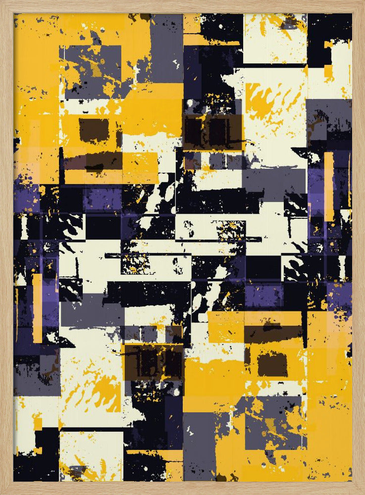 Geometric Shapes And Bold Colors | Poster