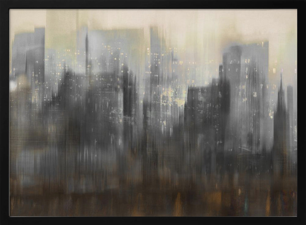 Night Sky City | Poster