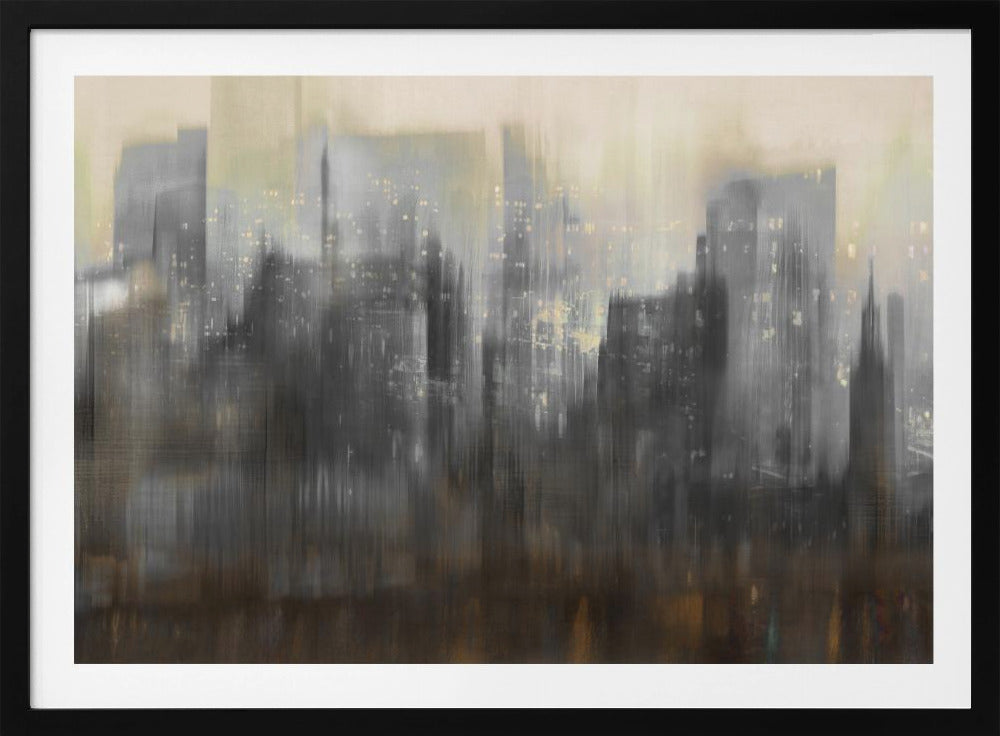 Night Sky City | Poster