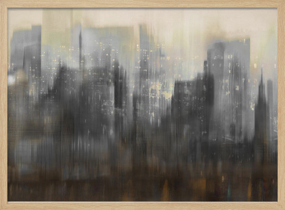 Night Sky City | Poster