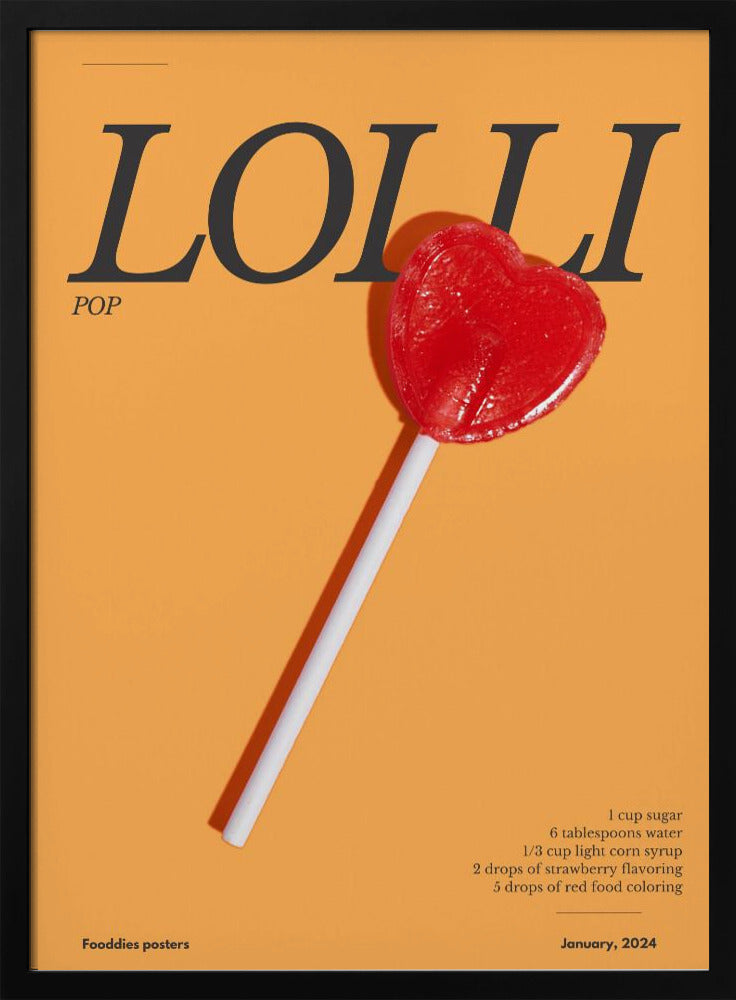 Heart Lollipop | Poster