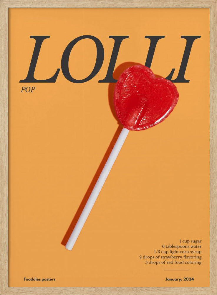 Heart Lollipop | Poster