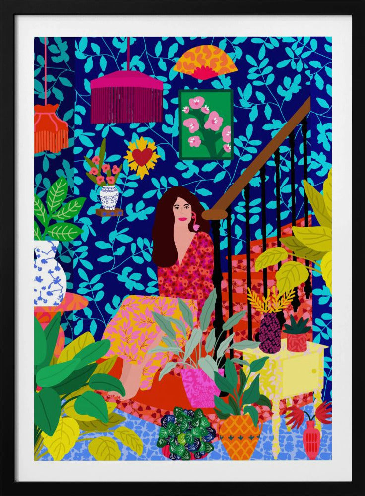 Girl At the Stairs | Poster