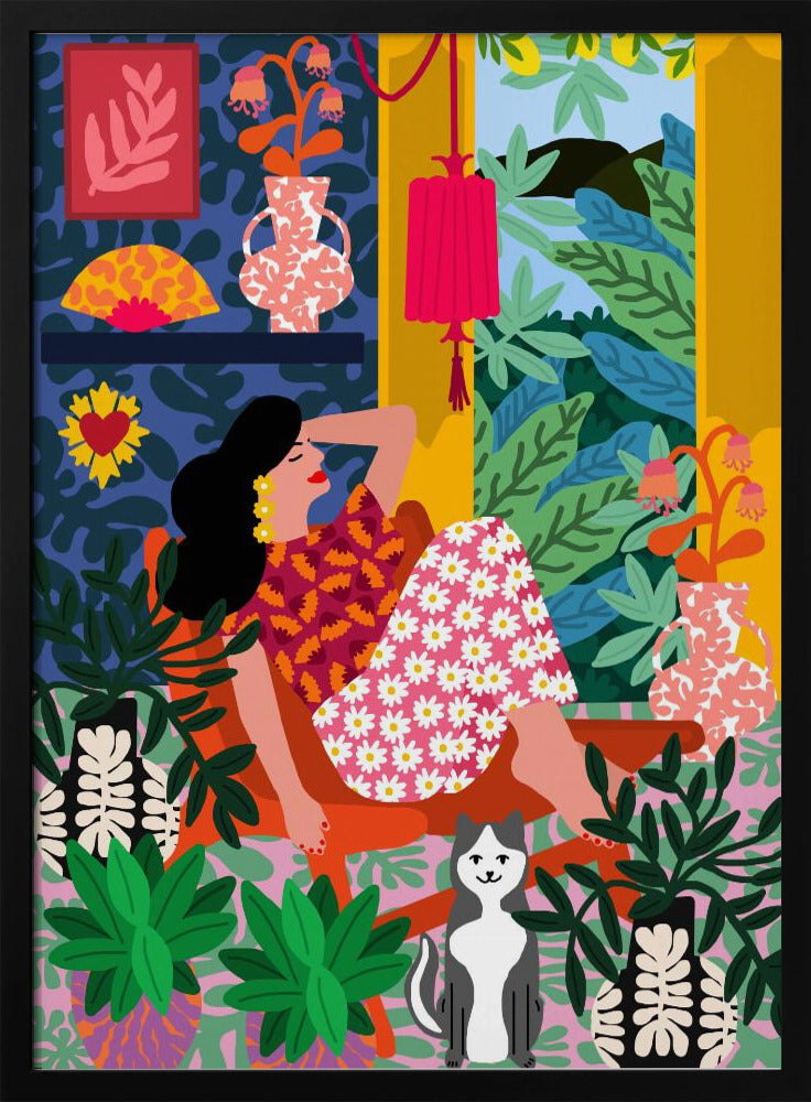 Flower power Woman | Poster