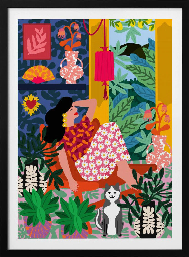 Flower power Woman | Poster