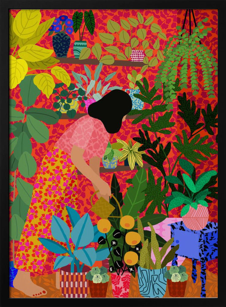 Watering My Plants | Poster