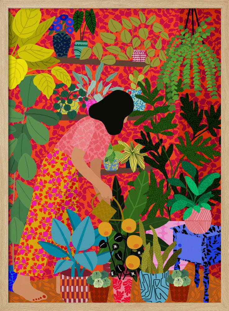 Watering My Plants | Poster