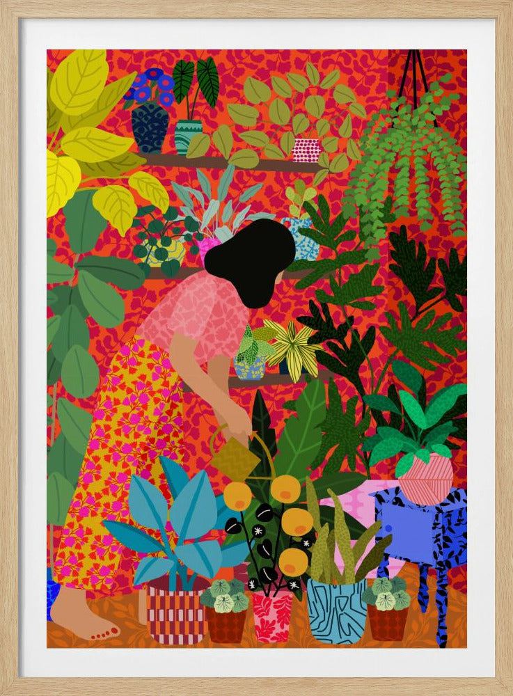 Watering My Plants | Poster