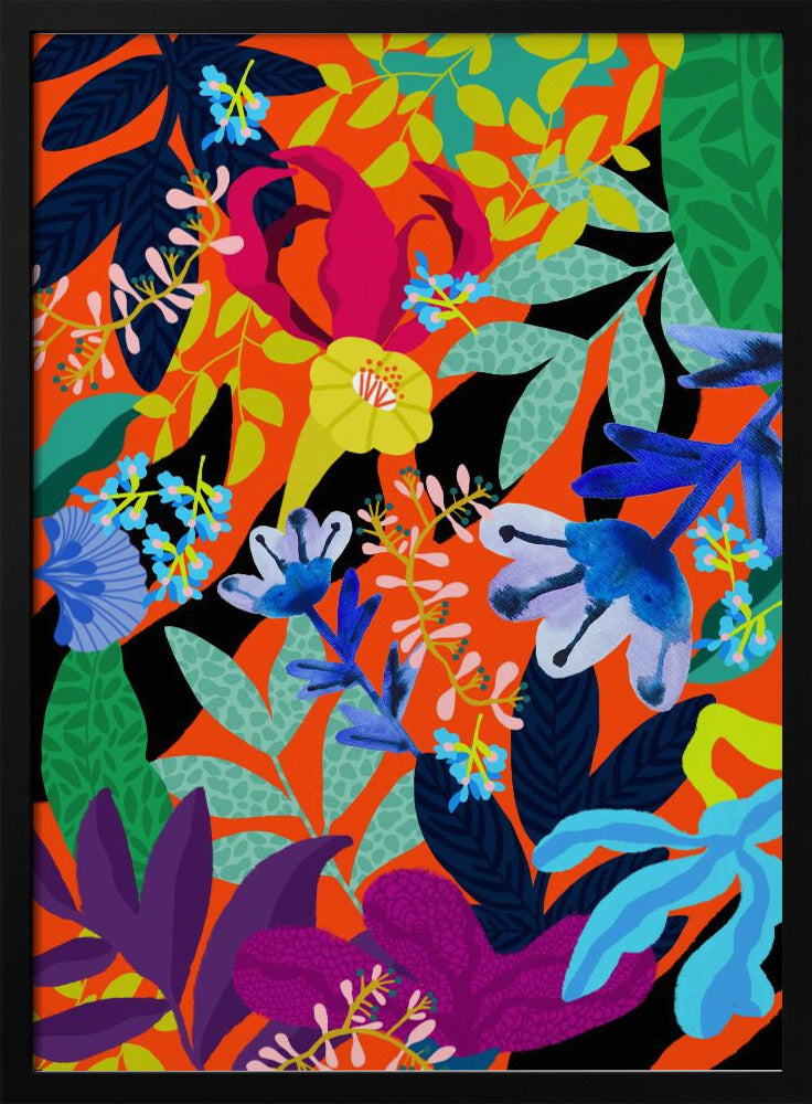 9933x14043 Din 131 Abstract Floral | Poster