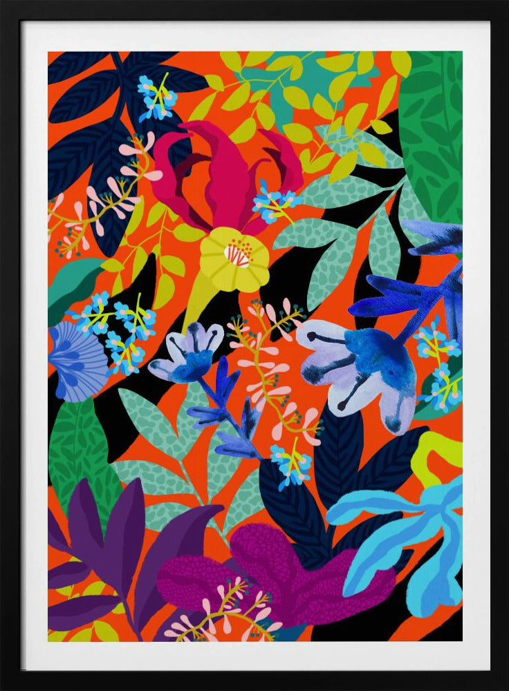 9933x14043 Din 131 Abstract Floral | Poster