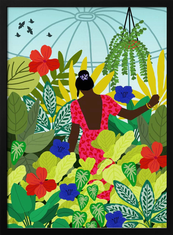 Walking In My Greenhouse | Poster