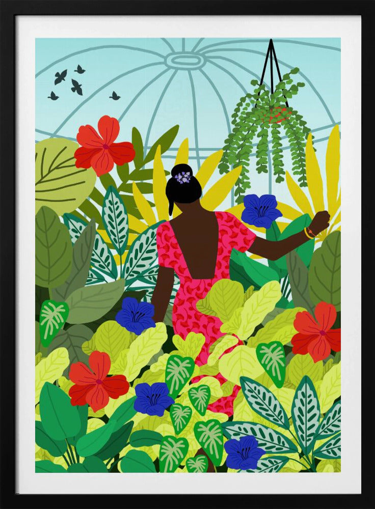 Walking In My Greenhouse | Poster