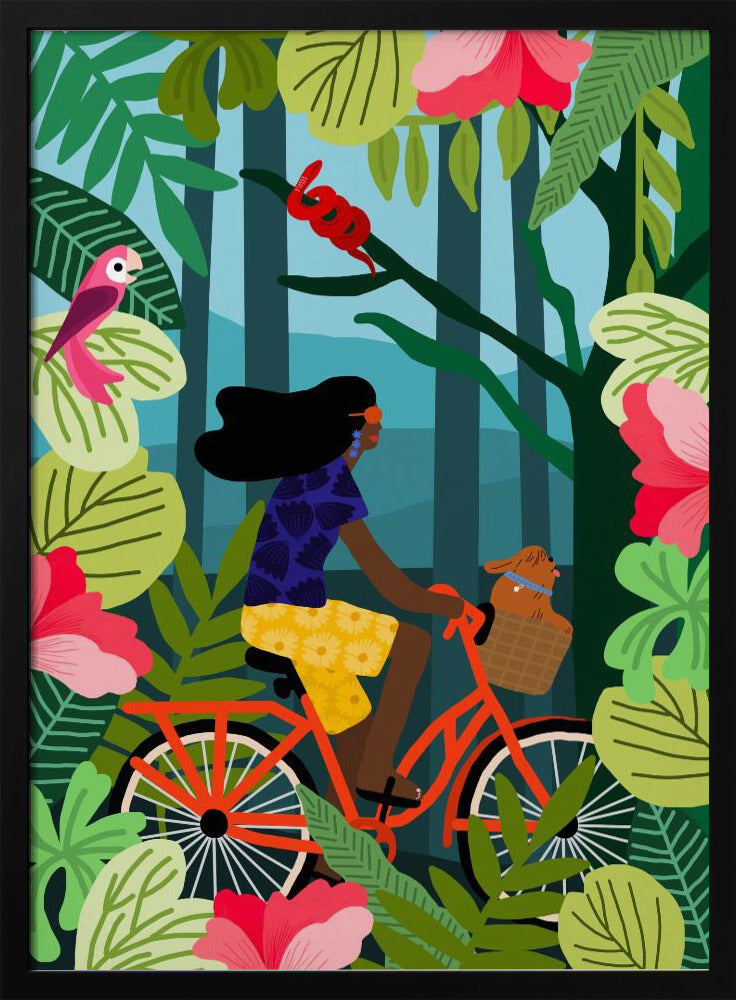 Jungle Biking | Poster