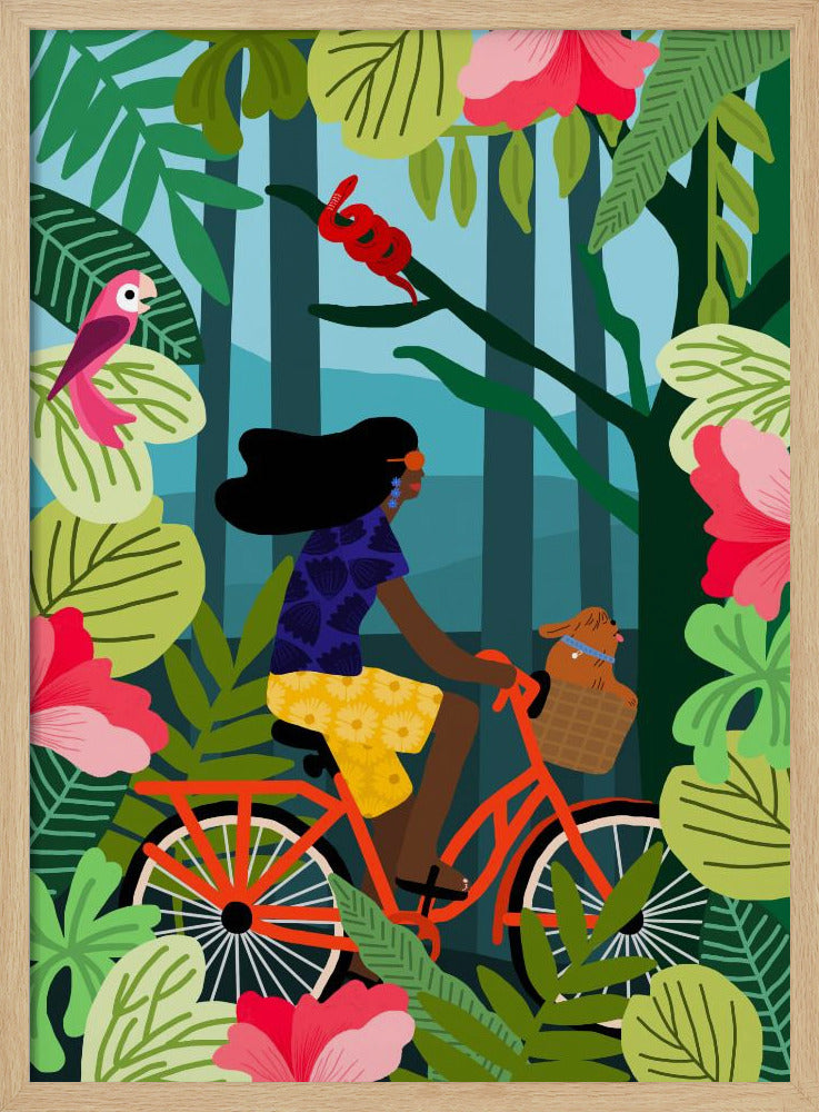 Jungle Biking | Poster