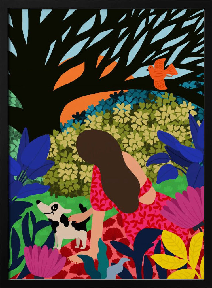 Quality time in Park | Poster