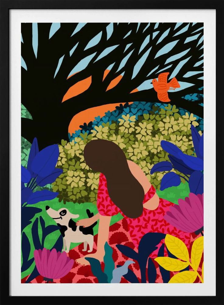 Quality time in Park | Poster