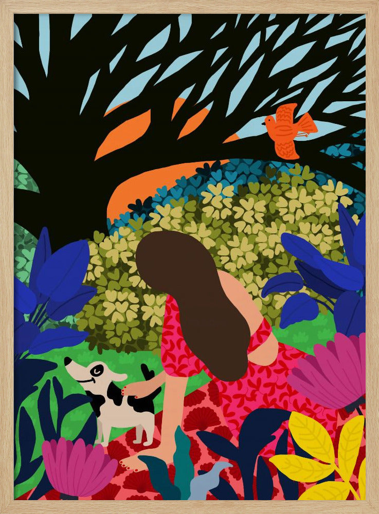 Quality time in Park | Poster