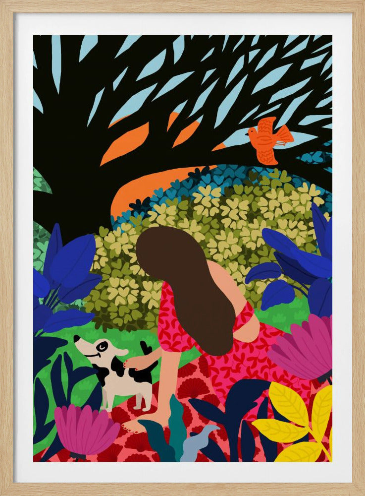 Quality time in Park | Poster