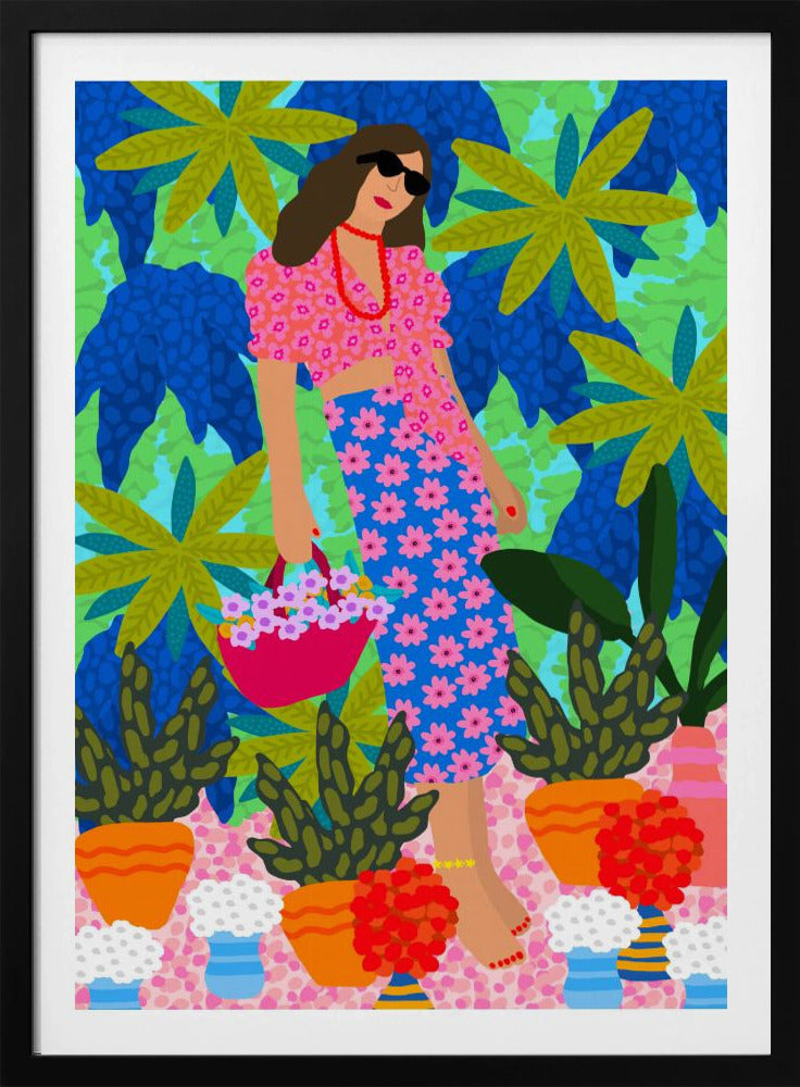 Walking Between Gardens | Poster