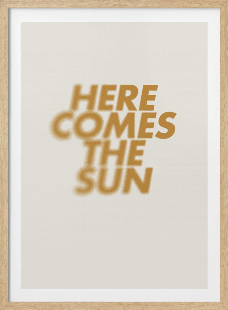 Sunlit Arrival | Poster