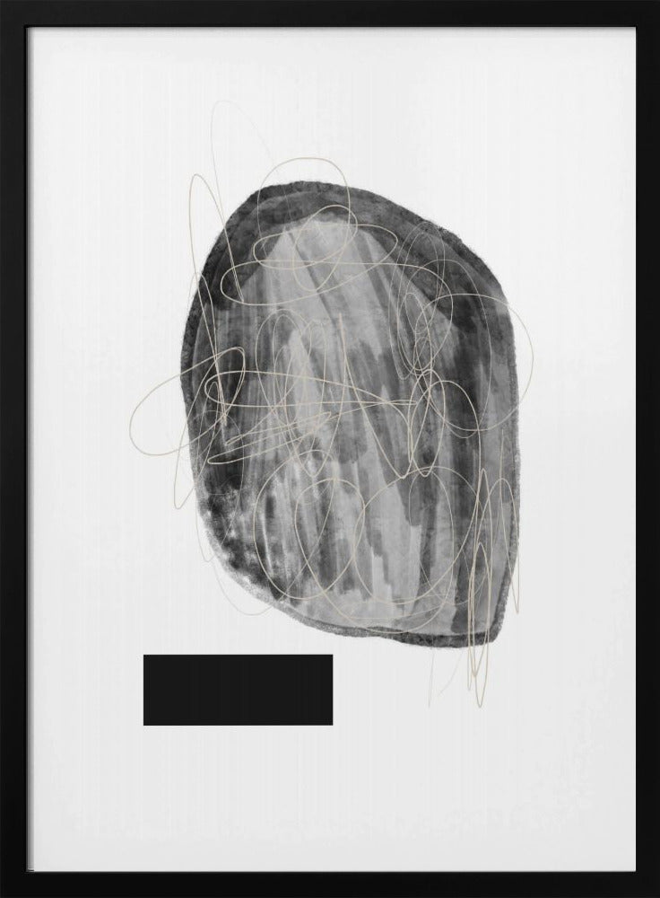 Black And Gray Hues | Poster